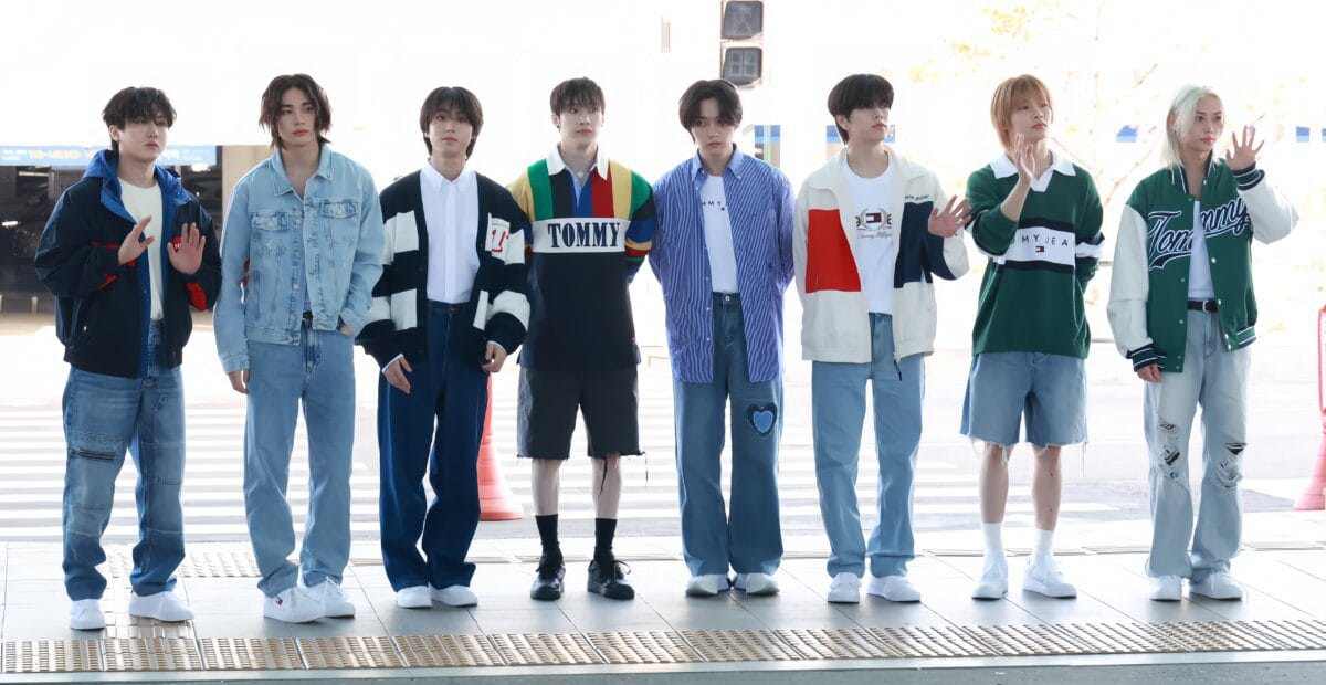 Stray Kids arriving at Incheon International Airport