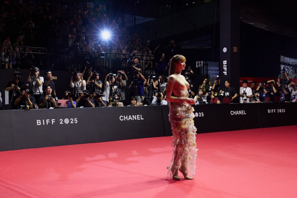 Lisa of BLACKPINK at the Busan International Film Festival in 2025