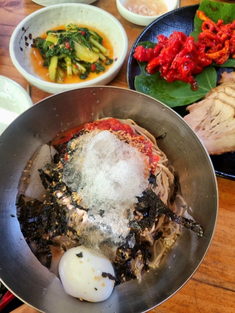 열무김치도 맛있었음.