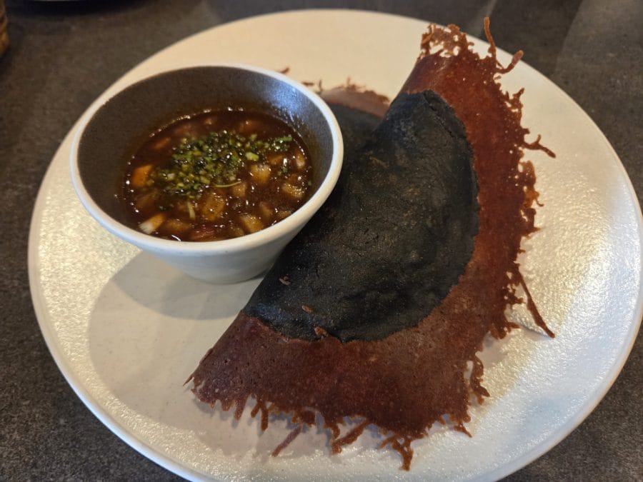 식전에 나오는 주전부리? 나초칩은 그냥준다